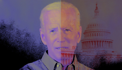 Joe Biden and the U.S. Capitol building
